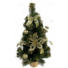 GOLD ALBERO DA TAVOLO CM. 40 (8pz)